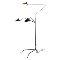 ST LUCE SL305.405.03 Торшер ST-Luce Черный/Черный, Белый E27 3*60W