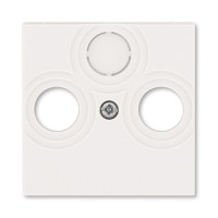 ABB EPJ Levit жемчуг / ледяной Накладка для розеток TV-R / TV-R-SAT, жемчуг