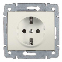 Legrand Розетка - Galea Life - немецкий стандарт - 2К+3 - с защитными шторками - лицевая панель Pearl, 771563