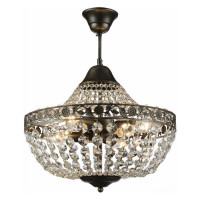 ST LUCE SL669.403.06 Люстра подвесная ST-Luce Черное золото/Прозрачный E14 6*40W