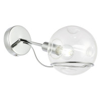 Evoluce SLE102501-01 Светильник настенный Хром/Прозрачный E14 1*40W