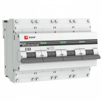 EKF PROxima ВА 47-100 Автоматический выключатель (С) 4P 63А 10kA
