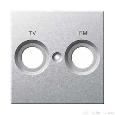 SM Накладка с маркировкой TV/FM, алюм.