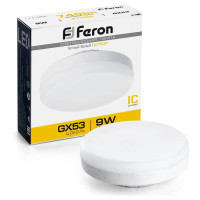 Лампа cветодиодная, (9W) 230V GX53 2700K, LB-452, Feron 25832
