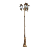 Outdoor  Fleur Ландшафтный светильник цвет: Черный с Золотом 3х60W E27