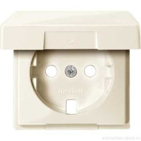 SM Накладка с крышк. для розетки 2К+З 16А 250В~, беж. блест. SM Накладка с крышк. для розетки 2К+З 16А 250В~, беж. блест.