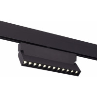 ST LUCE ST362.446.12 Магнитный трековый светильник Черный LED 1*12W 4000K 1 009Lm Ra>90 36° IP20 L219xW22xH134 48V