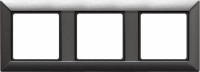 EP483AN - Рамка 3-поста; Eco Profi; термопласт; антрацит, Jung