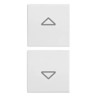 Vimar Две клавиши 1М для автоматизации, с символом "стрелка",белые, 20751.2.B Vimar Две клавиши 1М для автоматизации, с символом "стрелка",белые, 20751.2.B