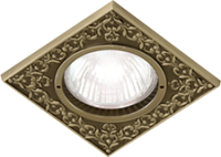 FD1026CPB Fede Светильник SAN SEBASTIAN FLAT & SQUARE, Bright Patina