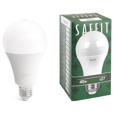 Лампа светодиодная, 40W 230V E27 4000K A80, SBA8040, Feron 55201