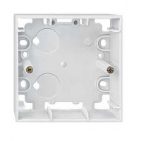 MERTEN КОРПУС д/открытого монтажа, 1-местный, ПОЛ.БЕЛЫЙ, SM