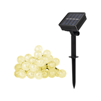 Солнечн. свет-к ФАZА SLR-G05-30Y гирлянда, шарики, желт., 5033368