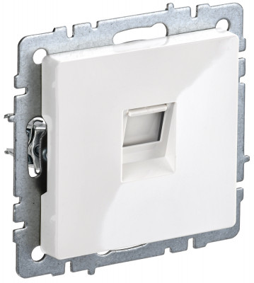 BRITE Роз. комп. RJ45 кат.6 РК11-БрБ бел. IEK, BR-K10-2-K01