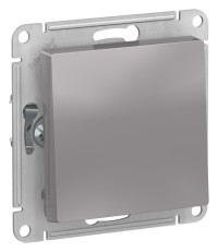 ATN000315 - ATLASDESIGN 1-клавишный ВЫКЛЮЧАТЕЛЬ КНОПОЧНЫЙ, сх.1, 10А, механизм, АЛЮМИНИЙ, Systeme Electric