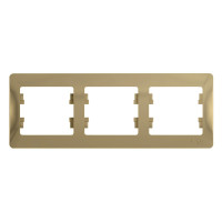 GLOSSA 3-постовая РАМКА, горизонтальная, ТИТАН GLOSSA 3-постовая РАМКА, горизонтальная, ТИТАН