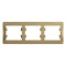 GLOSSA 3-постовая РАМКА, горизонтальная, ТИТАН