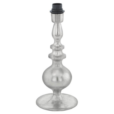 49186 Основа для настольной лампы BEDWORTH, 1x60W (E27), ?165, H410, литой алюминий, никель