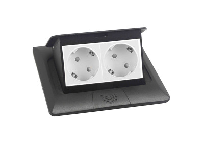 Donel Выдвижной блок 4 мод. антрацит (с уст. набором), DPB4AN