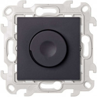 Simon Светорегулятор LED поворотно-нажимной проходной 6-60Вт 230В~ цвета графит S24 Harmonie, 2412313-038 Simon Светорегулятор LED поворотно-нажимной проходной 6-60Вт 230В~ цвета графит S24 Harmonie, 2412313-038