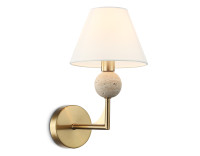 Настенный светильник с травертином E14*1, AMBRELLA LIGHT, LH75165