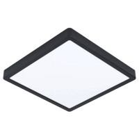 Eglo 900281 Уличный настенно-потолочный светильник ARGOLIS 2, LED 20,5W, 2400lm, IP44, L285, B285, H30, сталь, черный/ пластик, белый