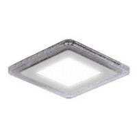 Светильник Gauss Bubbles кв6+3W, 540lm 3000K 180-265V IP20 монт ?110 143*143**31мм 3 реж LED 1/40, BL322