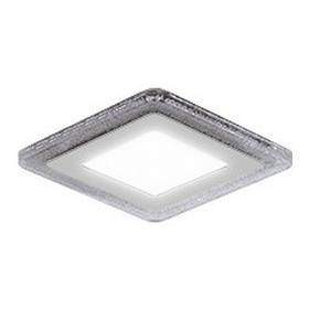 Светильник Gauss Bubbles кв6+3W, 540lm 3000K 180-265V IP20 монт ?110 143*143**31мм 3 реж LED 1/40, BL322