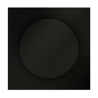 Накладка для светорегулятора поворотно-нажимного, S70 (черный матовый), VLS002008 Накладка для светорегулятора поворотно-нажимного, S70 (черный матовый), VLS002008