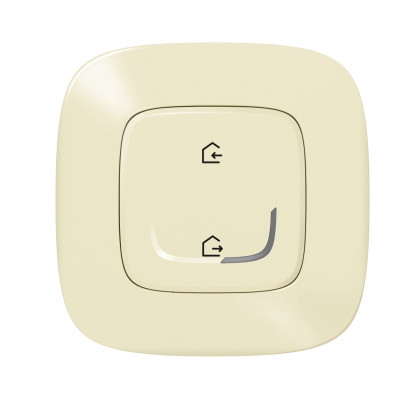 752696 - Valena Allure with NETATMO. Стартовый пакет.  Шлюз WiFi + умная розетка 2К+З 16А 230В + главный беспроводной выключатель "Я дома/Я вне дома". Цвет Слоновая кость