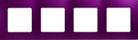 Legrand Рамка 3 поста - Legrand Etika - сливовый, 672564 Legrand Рамка 3 поста - Legrand Etika - сливовый, 672564
