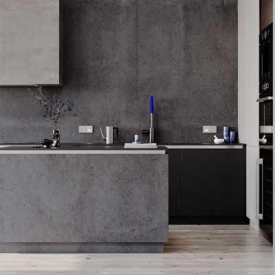 Выключатель встраиваемый VOLTUM S70 одноклавишный 10А, (сталь), VLS010105