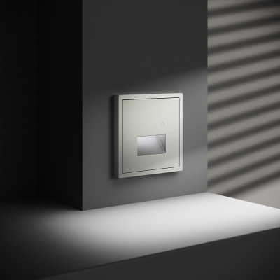 Подсветка светодиодная встраиваемая VOLTUM S70 с датчиком, (сталь), VLS070705