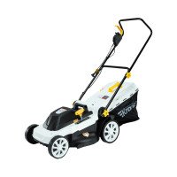 Газонокосилка электрическая KR-2000, 2000Вт, ширина 42см, 6 уровней, 45л KRANZ, KR-16-1241