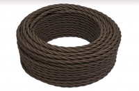 Bironi Провод 2*2,5 Коричневый (матовый) 150м, B1-425-72-150