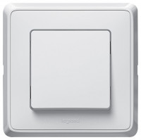 Legrand Выключатель 1-клавишный, цвет - белый, серия Cariva Legrand Выключатель 1-клавишный, цвет - белый, серия Cariva