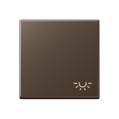 Клавиша с символом "освещение"; мокка, A590LMO