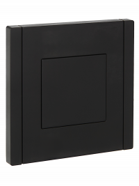 FORTE&PIANO Заглушка с суппортом FP141 чер. IEK, FP-PL10-K02