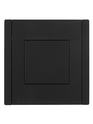 FORTE&PIANO Заглушка с суппортом FP141 чер. IEK, FP-PL10-K02