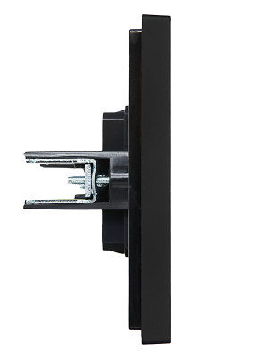 FORTE&PIANO Заглушка с суппортом FP141 чер. IEK, FP-PL10-K02