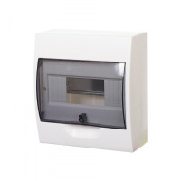 City9 Box корпус навесной с проз. дв. 1ряд/8мод, Systeme Electric, EZ9E108S2SRU