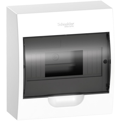 City9 Box корпус навесной с проз. дв. 1ряд/8мод, Systeme Electric, EZ9E108S2SRU