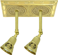 FD1065FOB Fede EMPORIO Светильник настенный (потолочный) с двумя лампами , Bright Gold