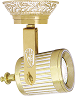 FD1049POP Fede VIENNA Светильник потолочный с патроном для GU10, Gold White Patina
