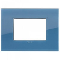 19653.64 - Vimar Накладка CLASSIC на 3 модуля рефлекс ультрамарин