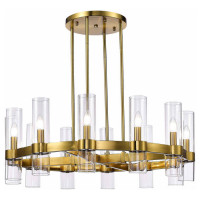 ST LUCE SL1237.303.12 Люстра подвесная ST-Luce Латунь/Прозрачный E14 12*15W