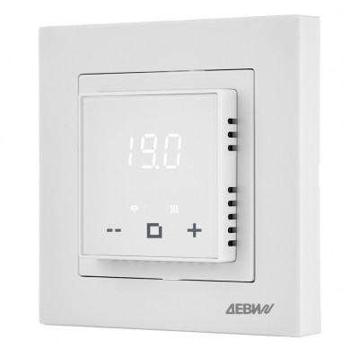 Терморегулятор ДЕВИ Classy c Wi-Fi, с датчиком пола, белый, 16А, 140F1064R