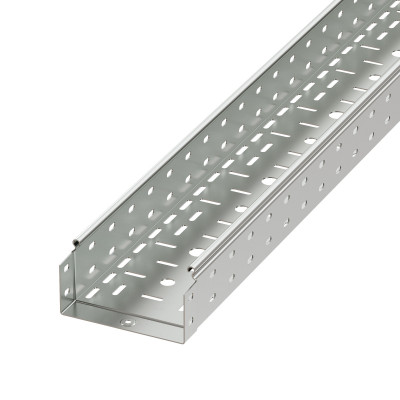 ДКС Лоток перфорированный 150х80 L3000 толщ.1,5 мм, горячеоцинкованный (упак. 6м), 3530315HDZ