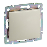 Legrand Переключатель перекрёстный одноклавишный IP44 - Legrand Valena - 10А 250В схема 7 винтовые зажимы - слоновая кость, 774197