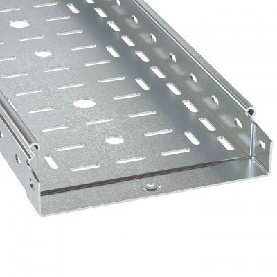 ДКС Лоток перфорированный 50x50х4500, 1,2 мм HDZ (упак. 9м), SPN45505HDZ